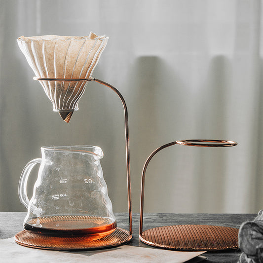 Stainless Steel Coffee Filter Holder for Drippers & Filters - Available in Two Sizes - About Brew