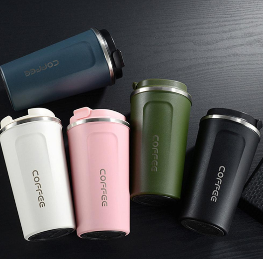 On-the-Go Travel Coffee Mug - Available in Two Sizes - About Brew