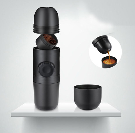 Portable Handheld French Press Coffee Maker -  Made for Travel and Outdoors - About Brew