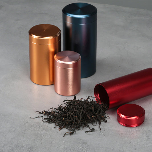 Lightweight Aluminum Portable Coffee Container 5oz- Compact & Durable - About Brew