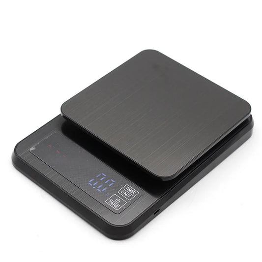 Advanced Coffee Scale with Timer and USB Charging - 6.6lbs, 11lbs, and 22lbs Max Weight Variants - About Brew