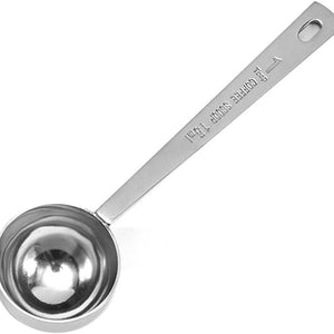 Universal Stainless Steel Coffee Measuring Spoon 15ml - Durable, Rust-Resistant & Dishwasher Safe - About Brew