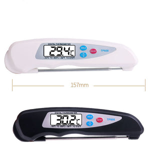 Versatile Foldable Digital Thermometer - Dual Temperature Readings in Celsius & Fahrenheit - About Brew