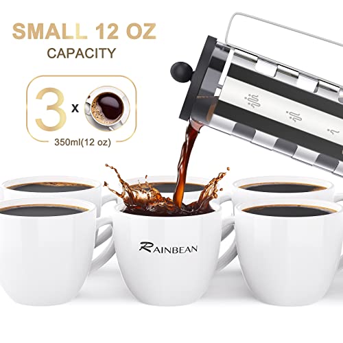 Elegant French Press Coffee Maker - Available in Two Sizes - About Brew