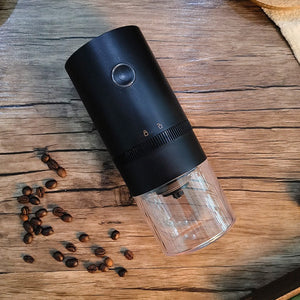 USB-Charged Electronic Coffee Grinder - Variable Ground Sizes - About Brew