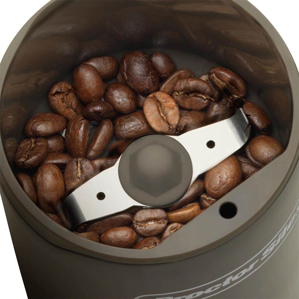 Multi-Purpose Electric Grinder with Safety Lock - Durable Stainless Steel Blades, Grinds up to 12 Cups - About Brew