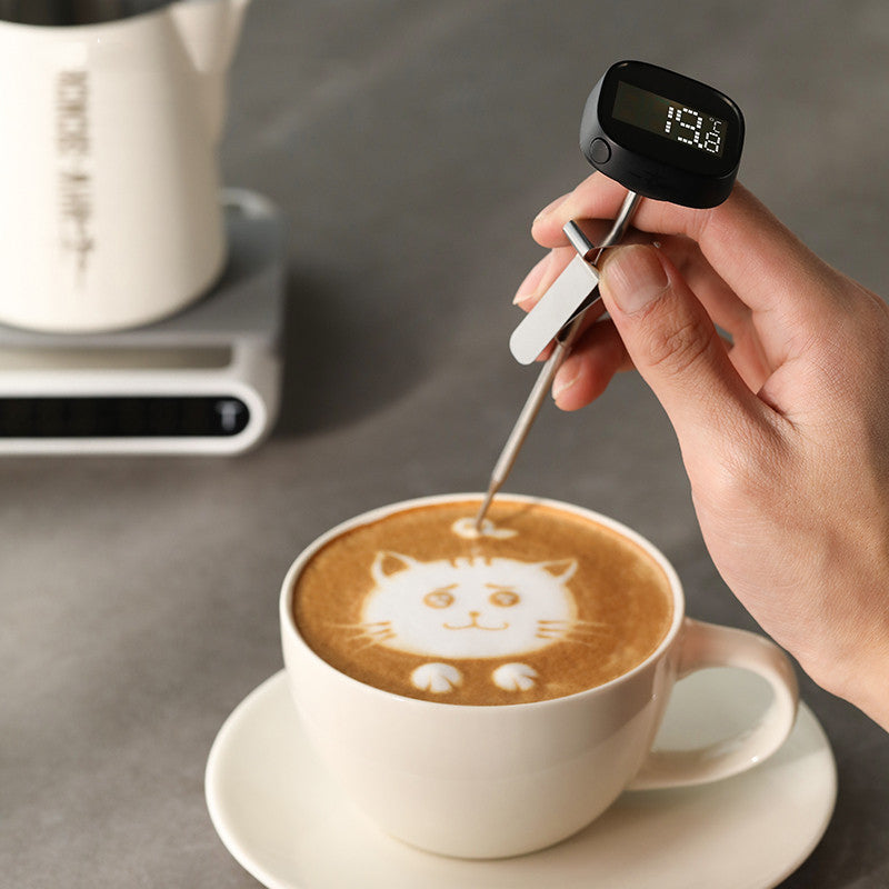 Precision Digital Coffee Thermometer -Temerature Readings for Perfect Brew Temperature - About Brew