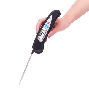 Versatile Foldable Digital Thermometer - Dual Temperature Readings in Celsius & Fahrenheit - About Brew