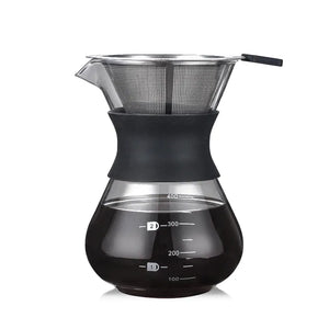 Premium Pour-over Coffee Maker with Reusable Filter - Two Sizes Availaible - About Brew