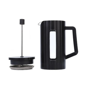 Modern French Press Coffee Maker 20oz- Available in Black and White - About Brew