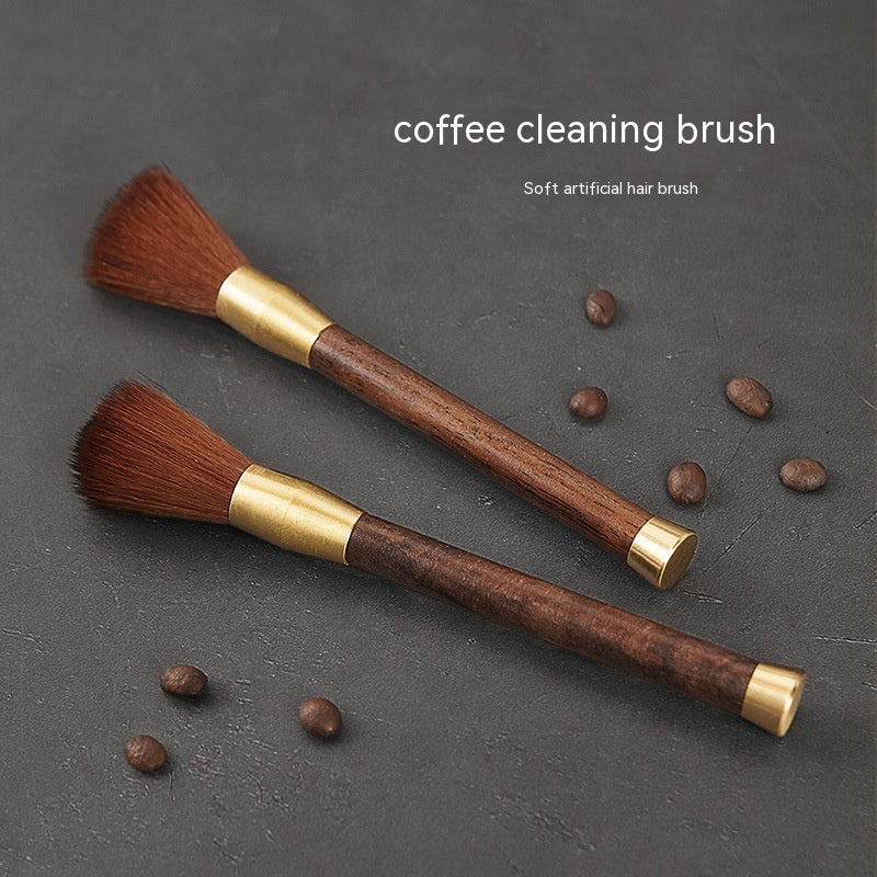 Eco-Friendly Wooden Coffee Cleaning Brush - Available in Two Color Options - About Brew