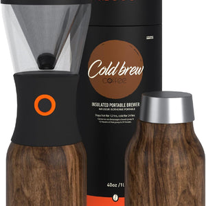 Asobu Coldbrew Insulated Portable Brewer - Revolutionary Cold Brew Coffee Maker