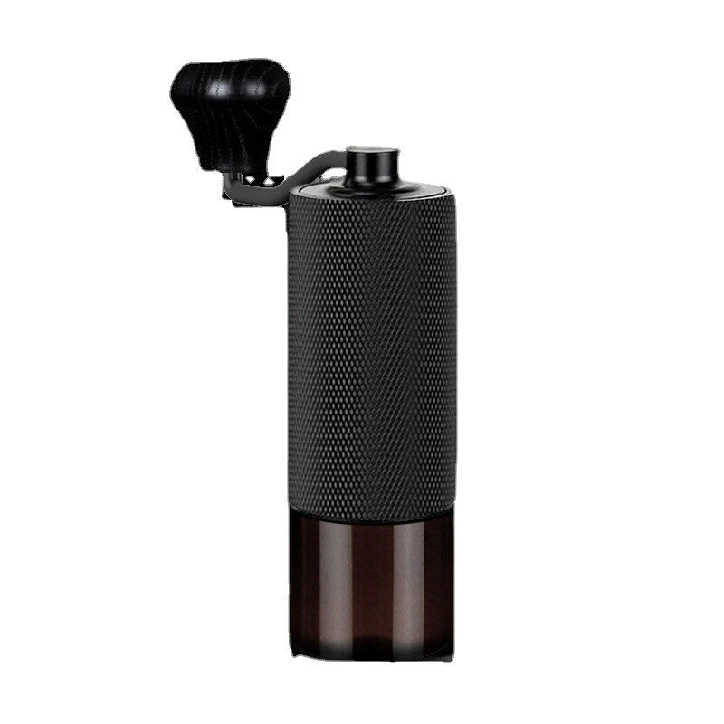 Elegant Manual Coffee Grinder with Double Bearing Design & Adjustable Burr - Durable Stainless Steel - About Brew