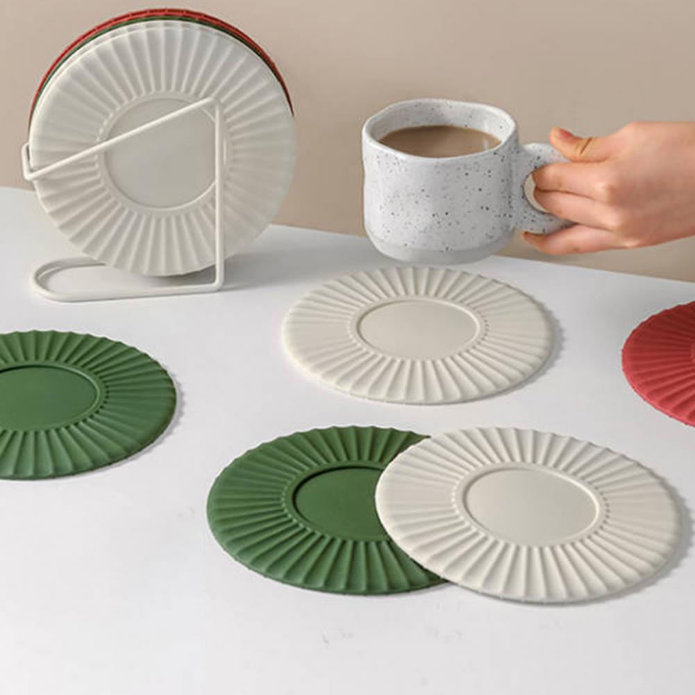 Multipurpose Non-Slip Silicone Coaster - Available in Three Colors - About Brew