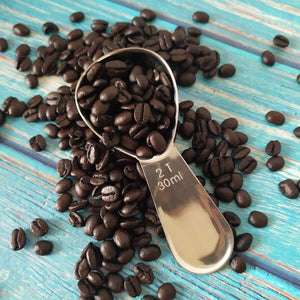 Premium Stainless Steel Coffee Scoop Set - Corrosion-Resistant, Dual Sizes - About Brew