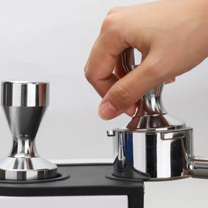 Precision Stainless Steel Espresso Tamper - Available in 49mm, 51mm, 53mm, 58mm Sizes - About Brew