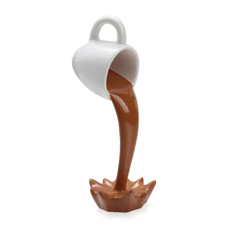 Innovative Floating Coffee Cup Art Sculpture - Available in Five Colors - About Brew