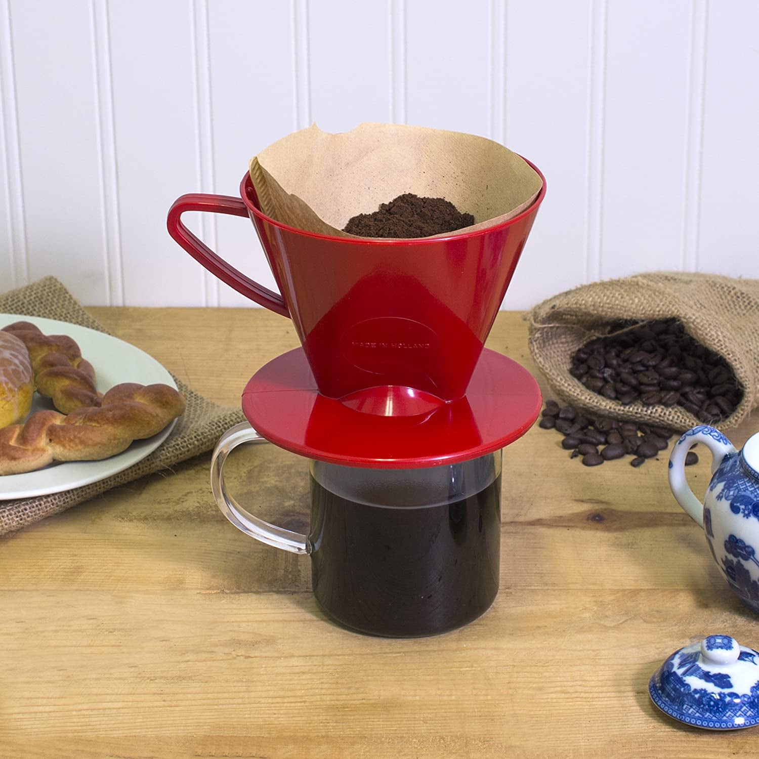 Pour Over Coffee Dripper - Perfect for Home or Travel - About Brew